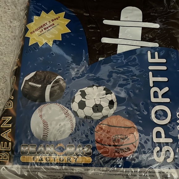 New Bean Bag Factory Football - Picture 2 of 2